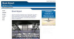 Desktop Screenshot of brestairport.net